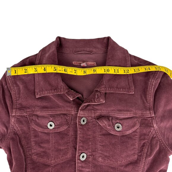Y2K AG Adriano Goldschmied The Iris Corduroy Jacket Size Small - Picture 10 of 11